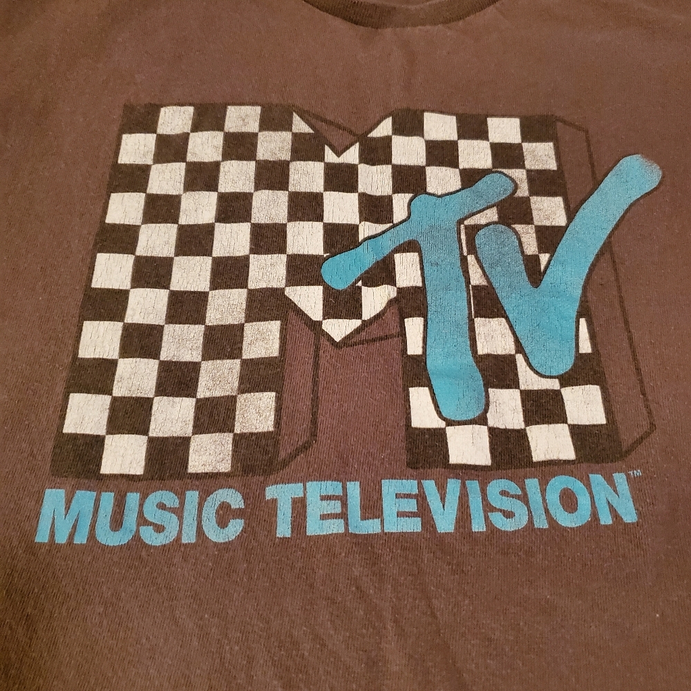 COPY - MTV gray t-shirt, size Medium - Picture 2 of 4